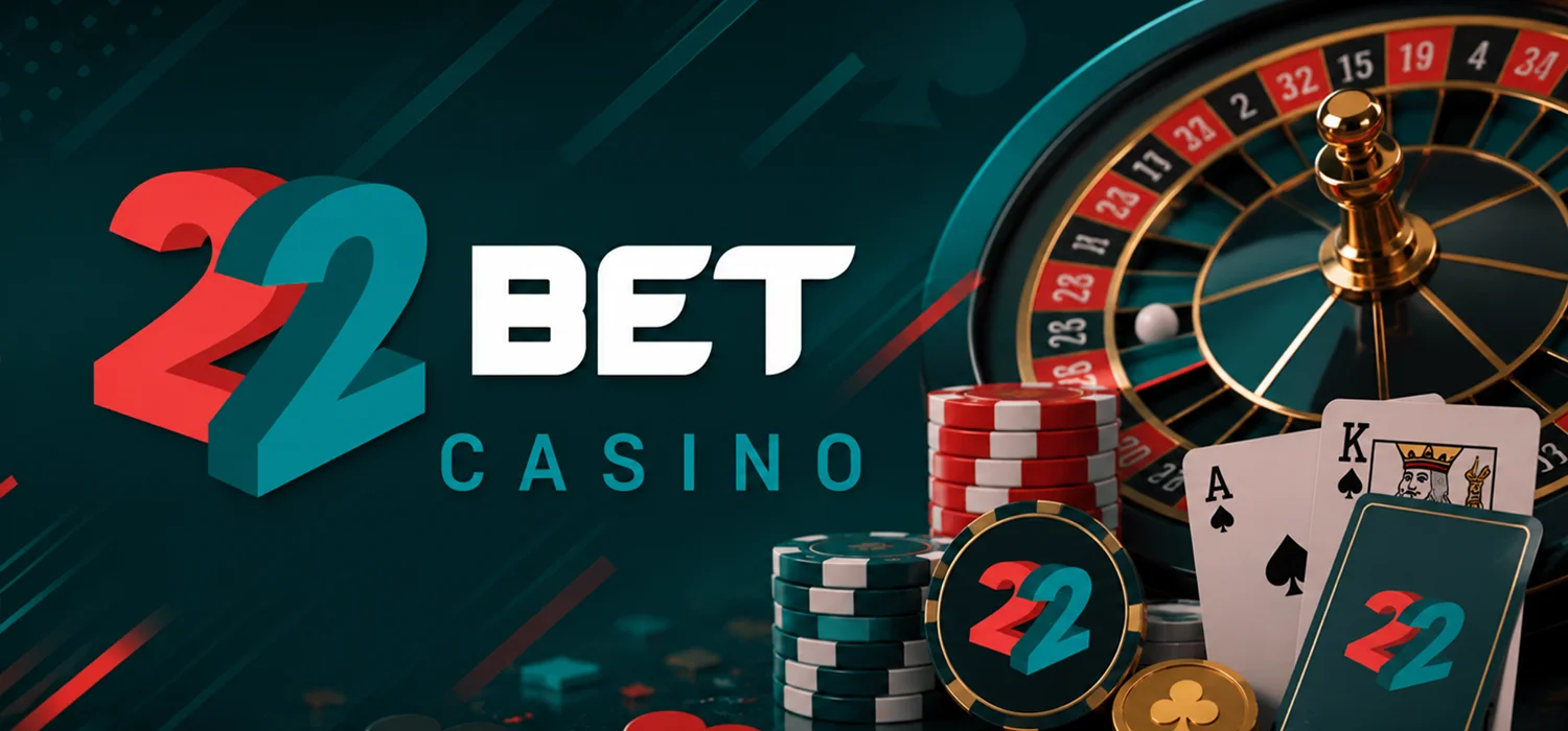 22Bet casino no-KYC